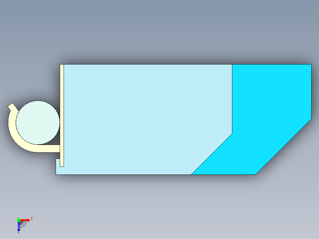 精益管 (64)俯视图