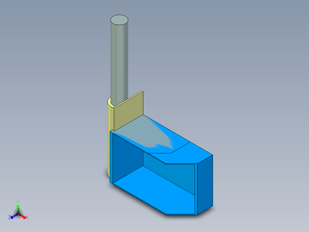 精益管 (64)正等轴测图
