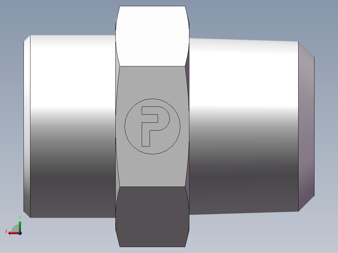 美制锥螺纹、1DN-36-16后视图