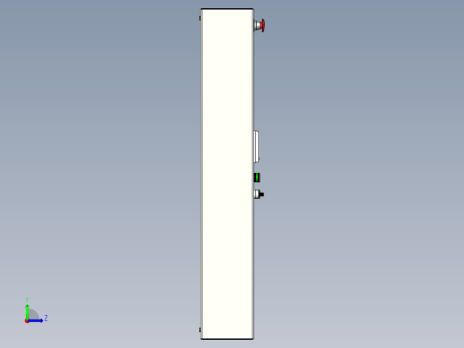 触屏控制柜左视缩略图