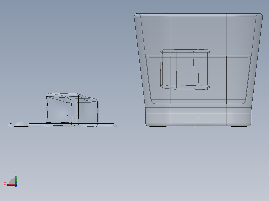 玻璃器子、杯子(30)后视图