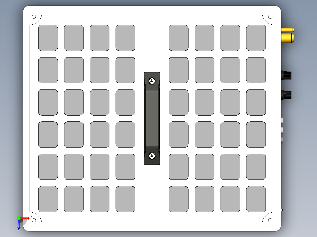 B3004005-斯特瑞姆 COVID-VENT可变容量控制呼吸机俯视图