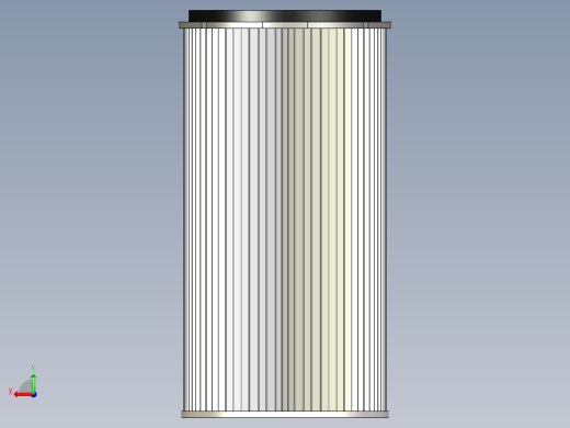喷粉过滤快拆卡扣滤芯325x600后视缩略图