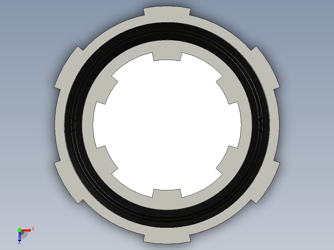 喷粉过滤快拆卡扣滤芯325x600俯视图