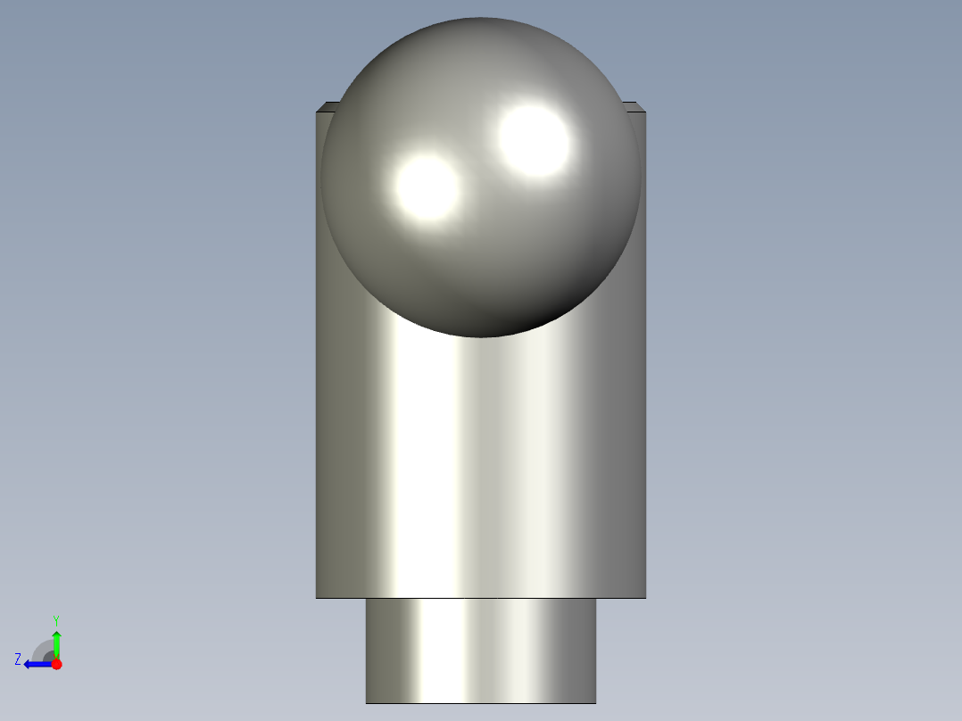 GN 312型D直径33 M12右视图