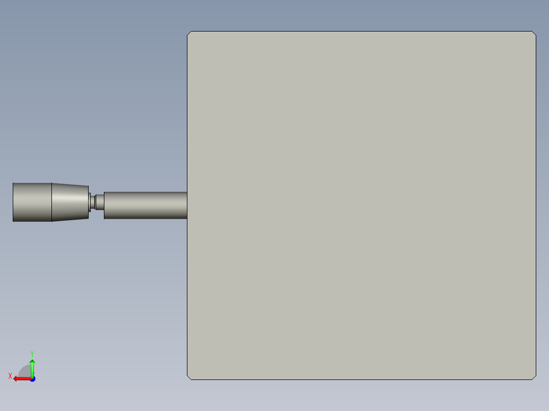 在线式-H010-侧上下移动机构后视图