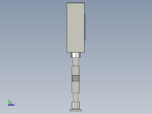 070000操作屏部件左视缩略图