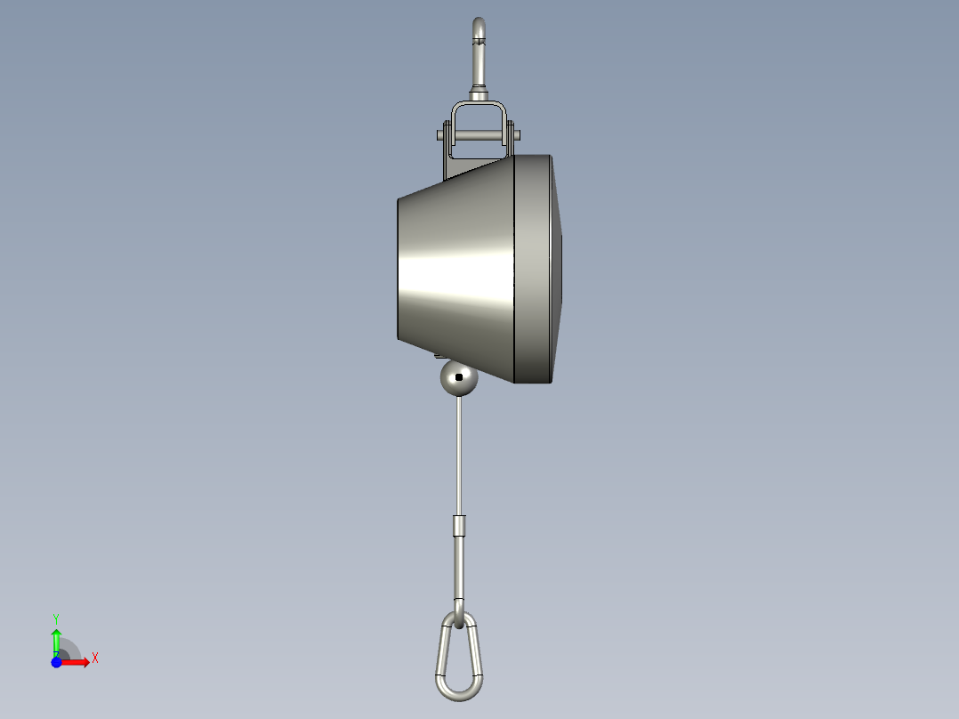 弹簧平衡器SHW-7前视图