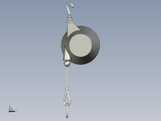 弹簧平衡器SHW-7左视缩略图