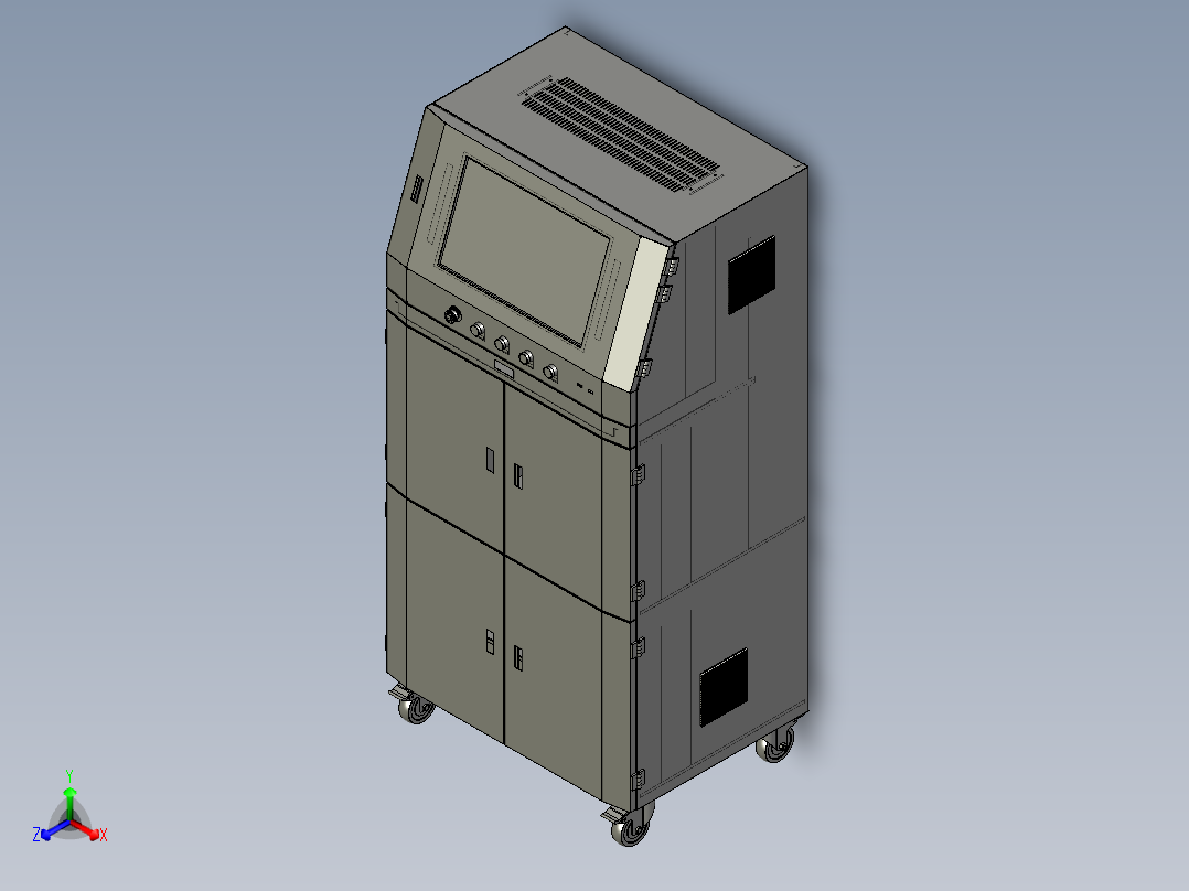安防嵌入式斜面拼装控制机