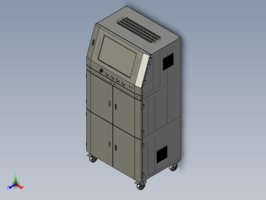 安防嵌入式斜面拼装控制机