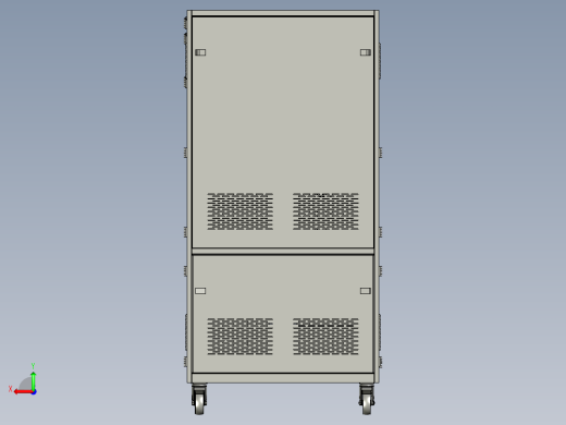 安防嵌入式斜面拼装控制机后视缩略图