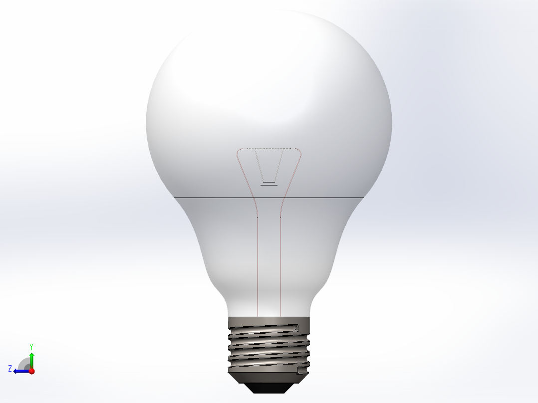 灯泡右视图