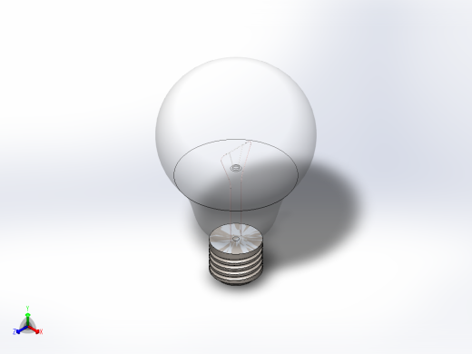 灯泡正等轴测缩略图