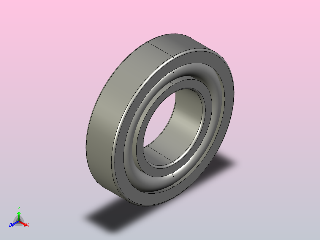 SKF自调心球轴承ball_bearing_1315_k_0主视图