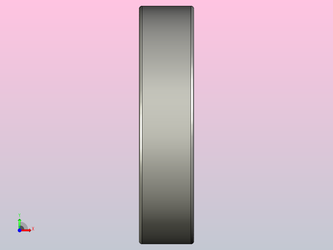 SKF自调心球轴承ball_bearing_1315_k_0前视图