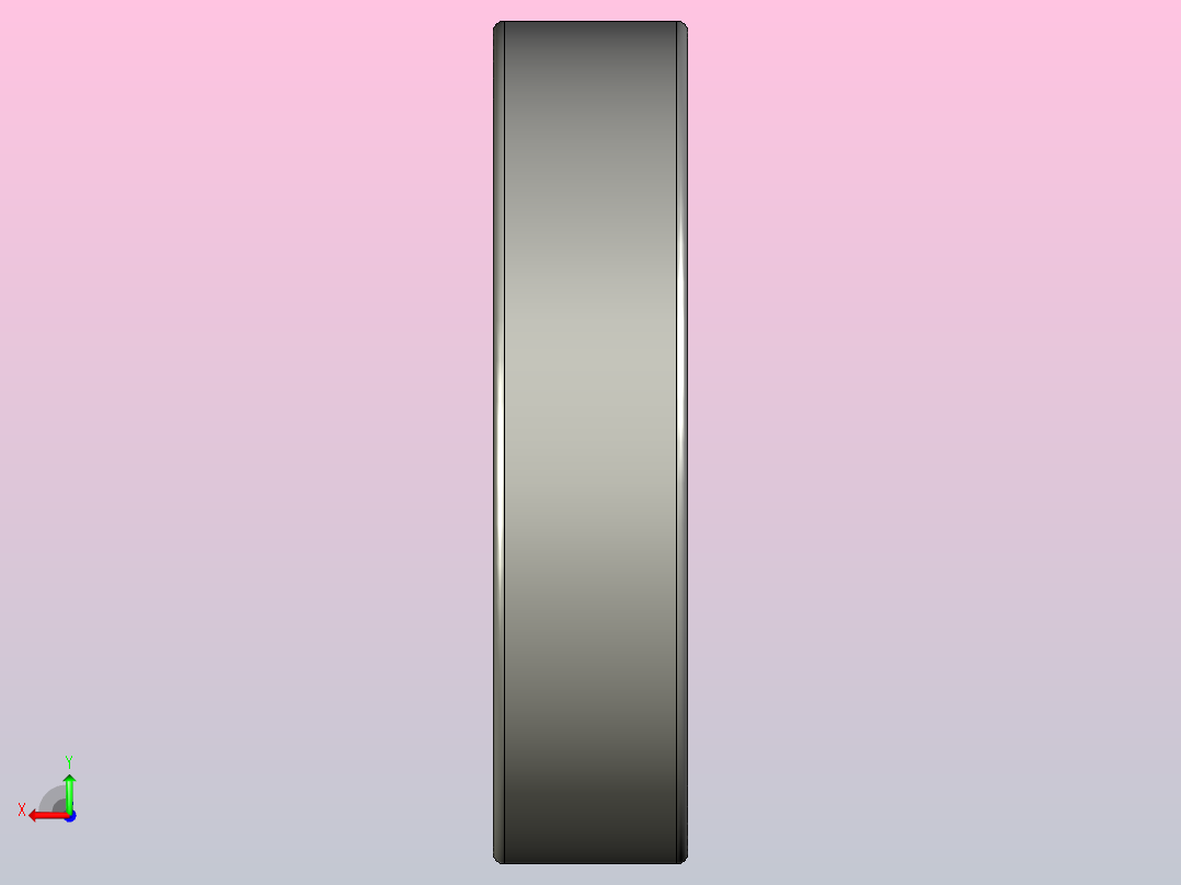 SKF自调心球轴承ball_bearing_1315_k_0后视图