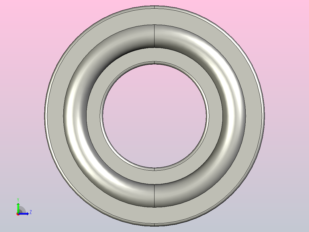SKF自调心球轴承ball_bearing_1315_k_0左视图