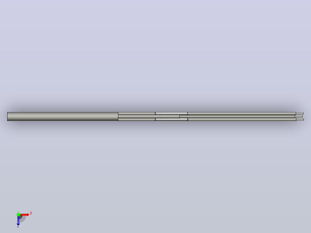 加热器ZIM94-D12-L150-W300-V220俯视图