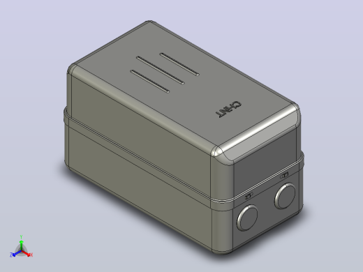 QC36-20T电磁起动器三维模型202204正等轴测缩略图
