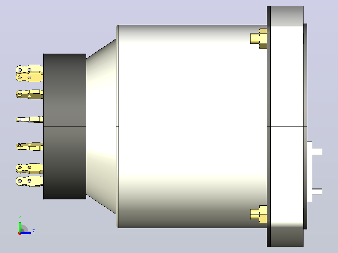 JS11S系列时间继电器[JS11S-05-9P9S-DC220V]左视图
