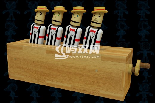 唱歌理发师木制玩具缩略图