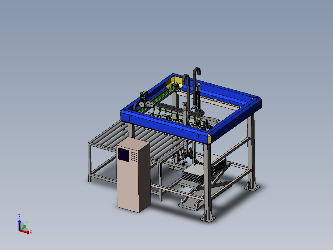 机器人平板上料