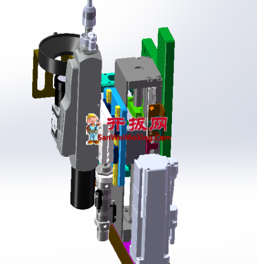 结构详细的ccd自动锁螺丝机缩略图
