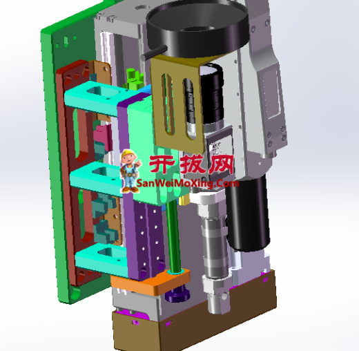 结构详细的ccd自动锁螺丝机缩略图