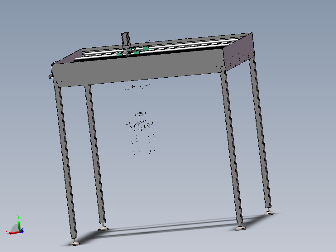 成品排列机械手（sw16可编辑+工程图）