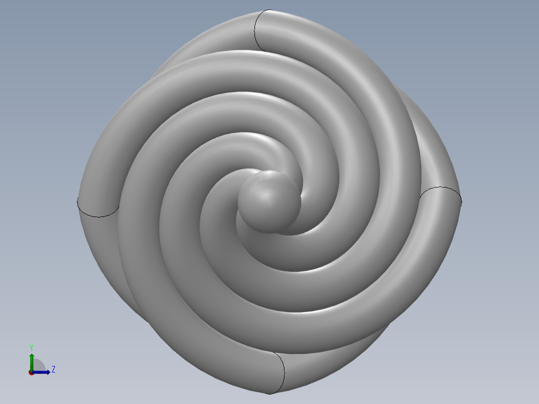 球型调酒器创意设计左视图