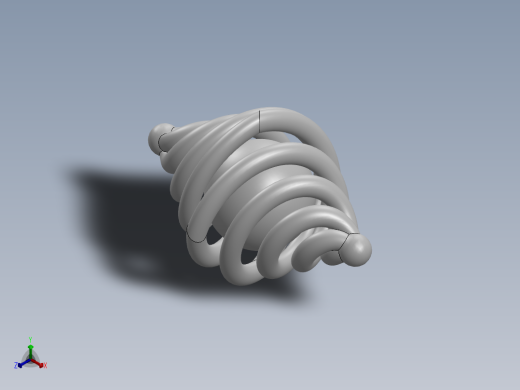 球型调酒器创意设计正等轴测缩略图