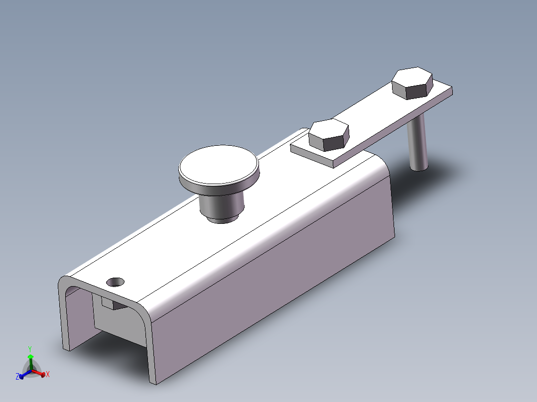 钢模具用磁性固定装置