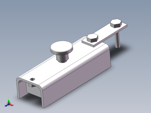 钢模具用磁性固定装置
