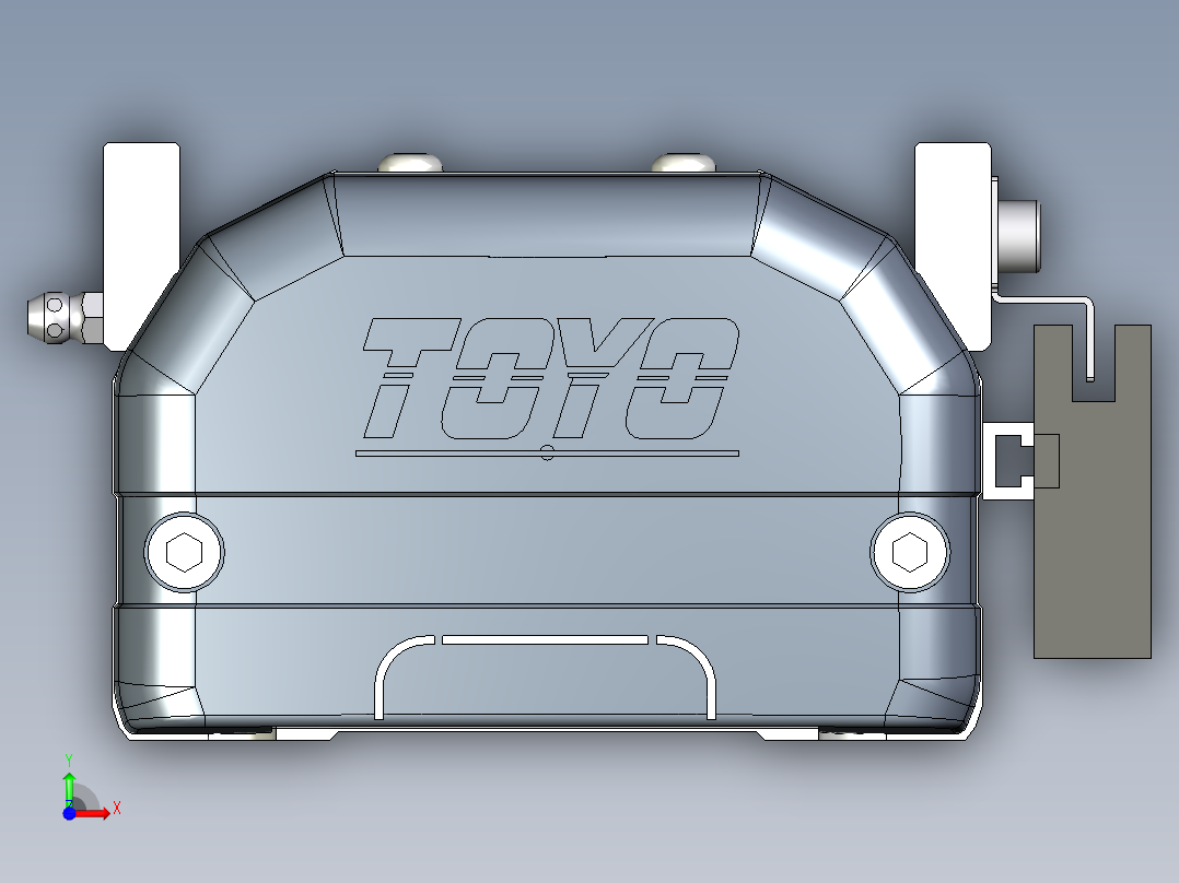 Toyo东佑达直线模组-ETH12-300-M-ST前视图