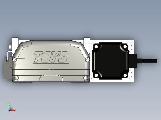 Toyo东佑达直线模组-ETH14-400-BR-400W前视缩略图