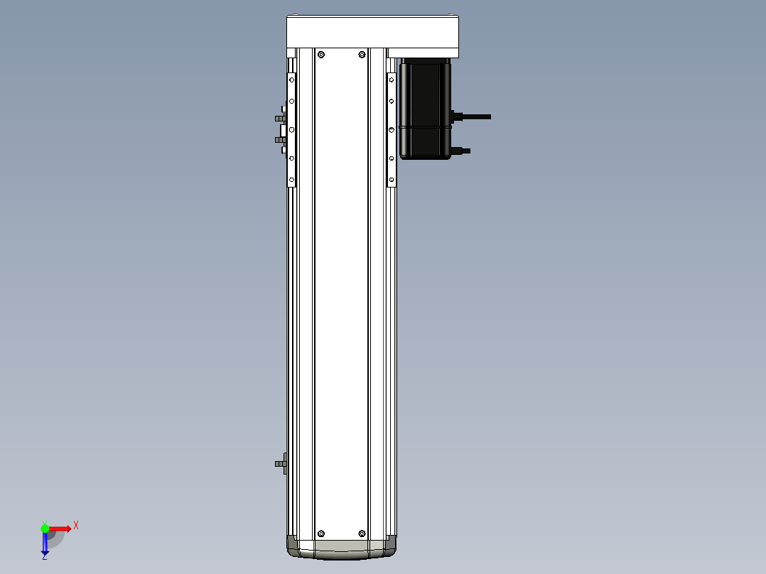 Toyo东佑达直线模组-ETH14-400-BR-400W俯视图