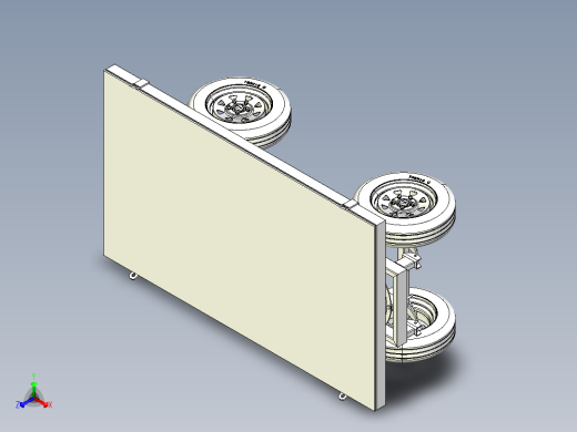 运输平板车结构1316583