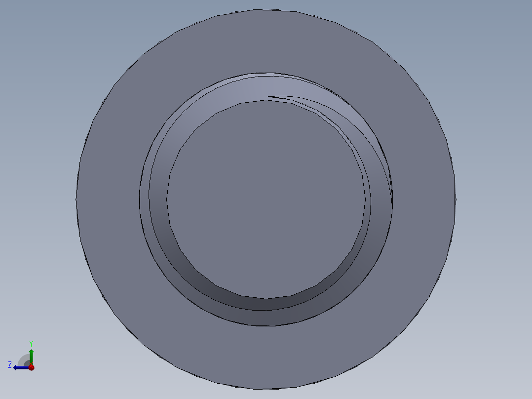 粗螺纹 SHCS 螺钉-SHCS 0.5.x13x3.SLDPRT右视图