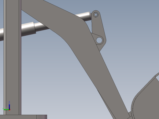 装载机装载机构