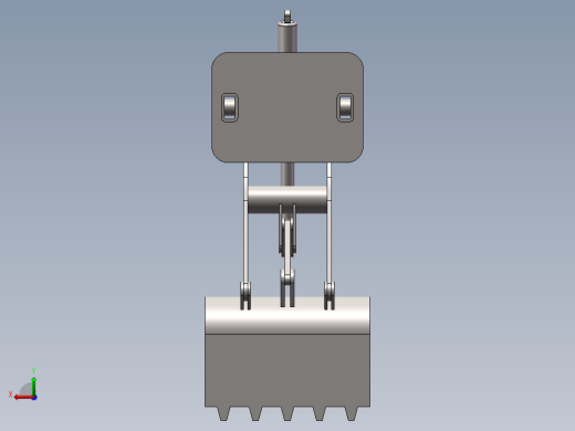 装载机装载机构后视缩略图
