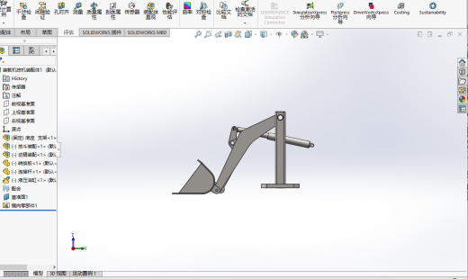 装载机装载机构缩略图