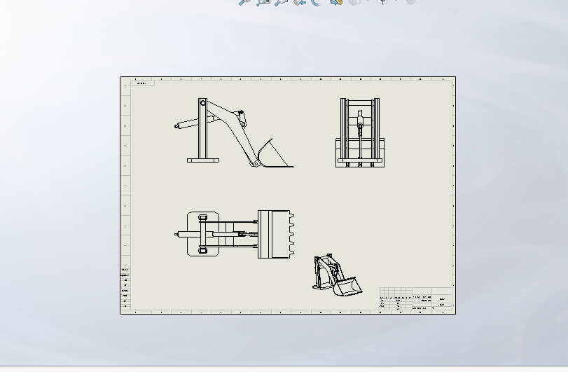 装载机装载机构