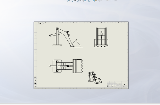 装载机装载机构缩略图