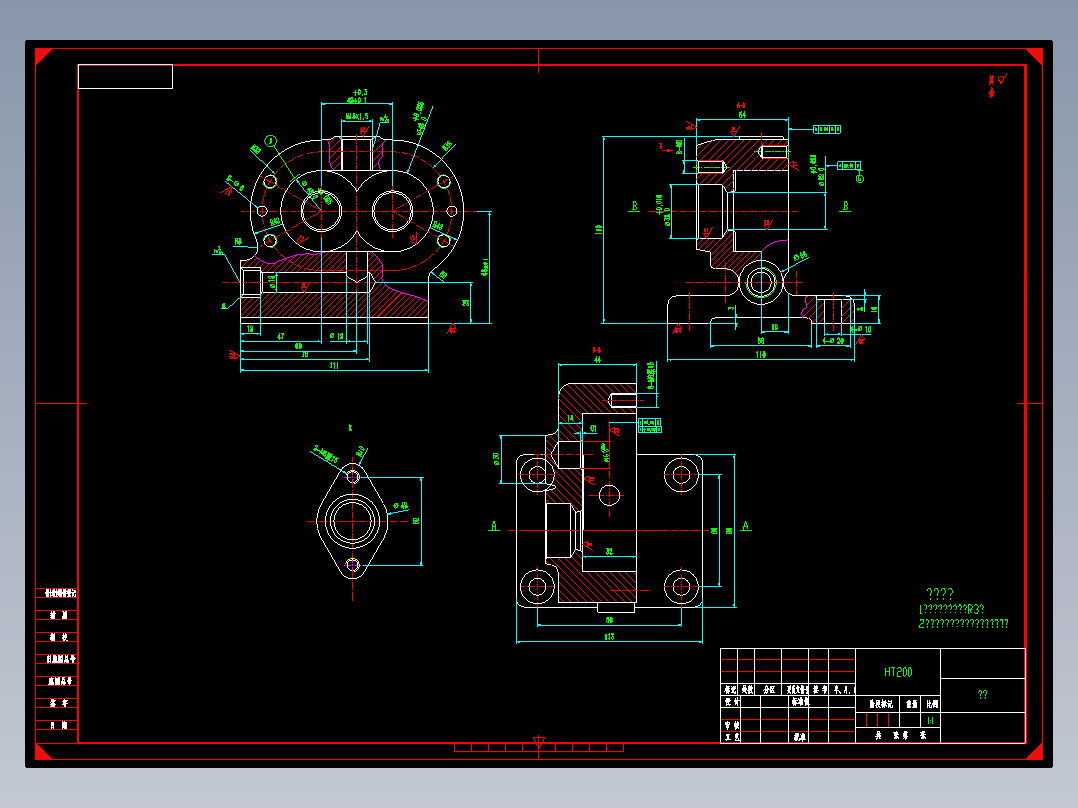 油泵泵体加工工艺规程及镗φ48H8孔夹具设计【方案2】