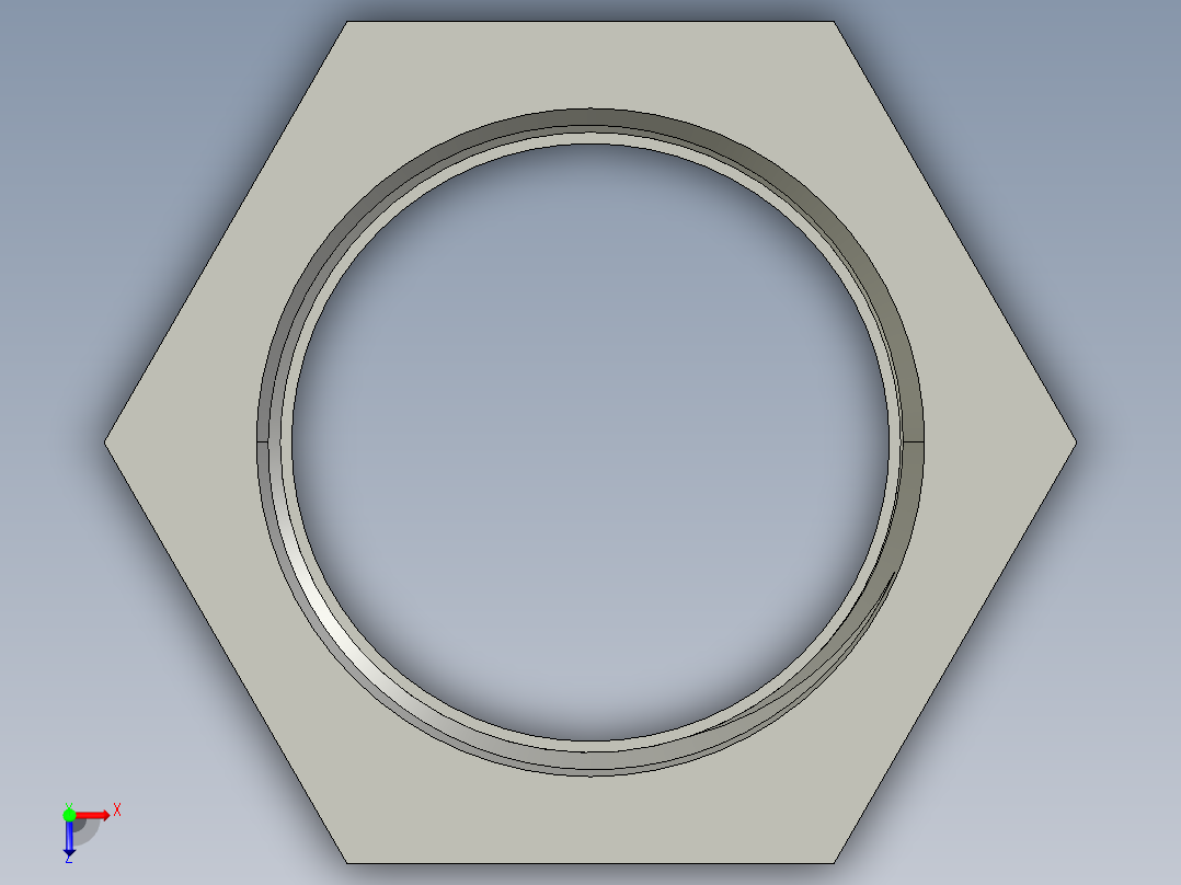 船舶管路系统SeaCor_ReducerBushing_FPTxSPIG_37J138212_1.5in x 1.25in俯视图