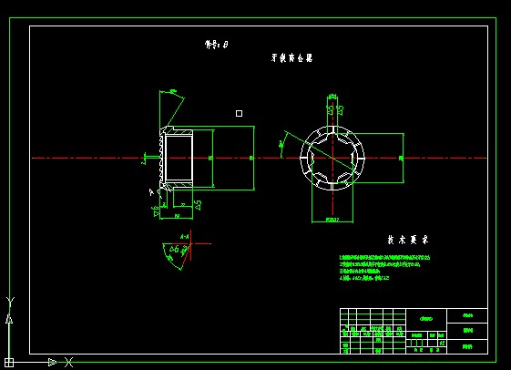 气动扳手设计2D图纸 机械设计CAD图纸DWG图纸2D图纸