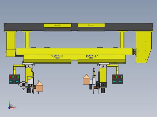 车桥Y焊缝专机三维SW1105103前视缩略图