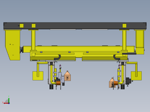 车桥Y焊缝专机三维SW1105103后视缩略图