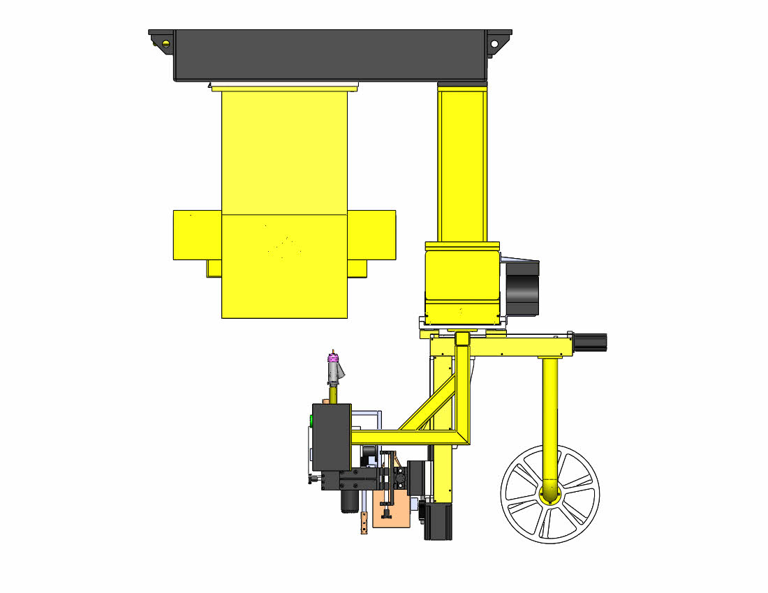 车桥Y焊缝专机三维SW1105103